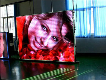 Location d'un écran en aluminium à moulage sous pression écran de surface courbe HD P10 grand écran LED extérieur IP65 320 * 160mm