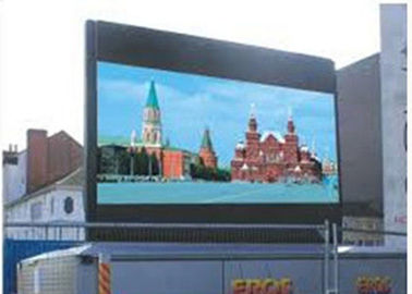 Affichage de panneaux LED de voiture P5 à couleur complète Affichage vidéo à LED avec armoire en aluminium