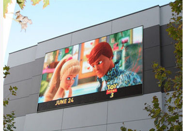Full Color 1R1G1B P10mm Panneaux d'affichage LED de publicité extérieure pour le centre commercial
