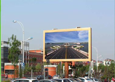 Grands panneaux d'affichage publicitaires extérieurs à LED imperméables à l'eau P8 pour le centre commercial / High Way