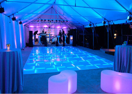 Panneau de sol de danse LED à bar de mariage 250x250mm