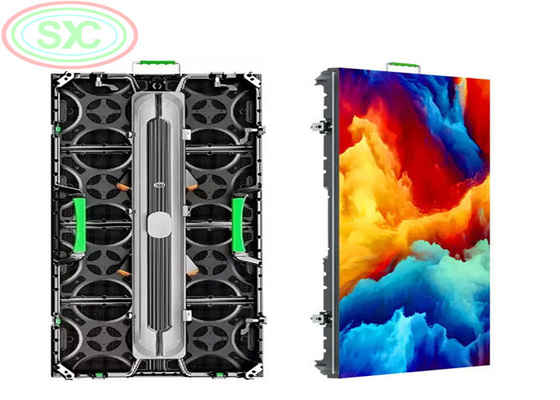 Distance de visionnage optimale 4m Mur vidéo LED portable avec taux de rafraîchissement 2000Hz