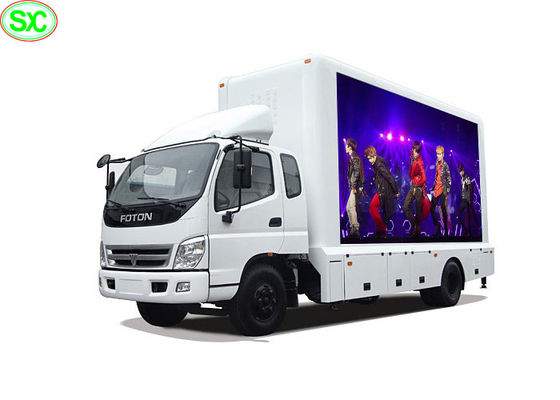 Bon prix Affichage à LED Mobile polychrome du camion P6 avec la haute définition, LED mobile dans Meanwell en ligne