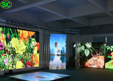 Écran d'aluminium moulé à la fonte Grand écran LED HD P5 dans un centre commercial