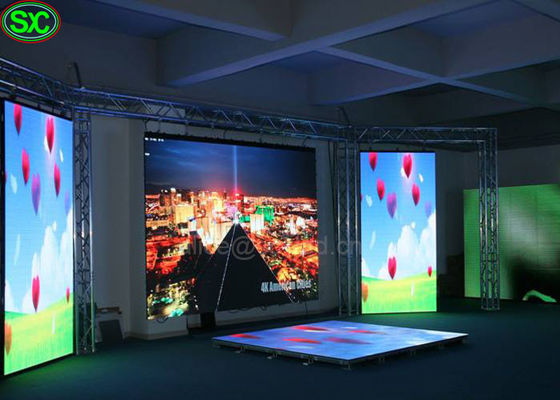 SMD 2121 HD a mené le mur visuel de rideau avec le système de Meanwell Novastar, taille du Cabinet 1000x1000