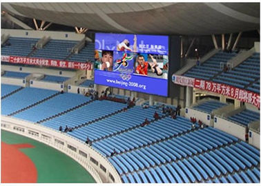 P10 Panneaux publicitaires LED extérieurs Écran de tableau de bord d'affichage LED du stade de football
