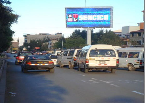 P8 SMD 320x160mm imperméable à l'eau Full Color Outdoor Highway Écran publicitaire LED