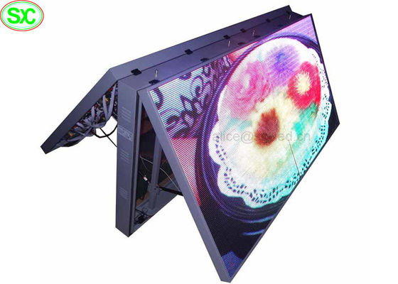 Bon prix La double LED de publicité latérale imperméable examine P6 d'intérieur avec la gamme de gris de 14 bits en ligne