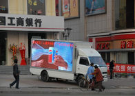 Camion mobile P8 IP65 extérieur imperméabiliser pour protéger le cinéma annonçant l'écran visuel de mur de Digital LED