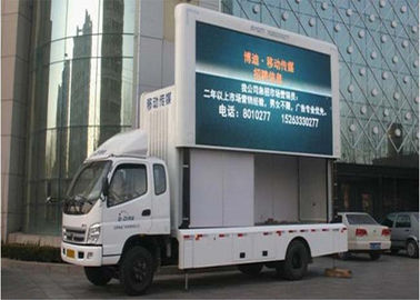 P10 camions de publicité mobiles à LED numérique SMD 3535 étanches à l'eau