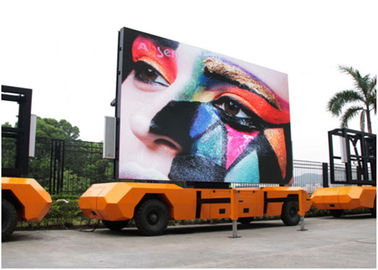 Vidéo haute définition en plein air en couleur Vidéo camion monté Écrans LED Publicité multimédia P10