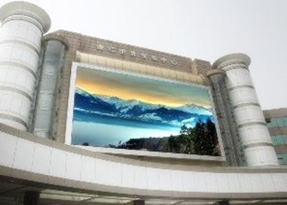 Écran LED extérieur P10, pas de pixel de 10 mm, étanche IP65