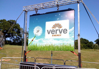 Grand écran LED étanche à l'eau Outdoot P6 SMD 5 ans de garantie Densité 27778 location d'écran LED