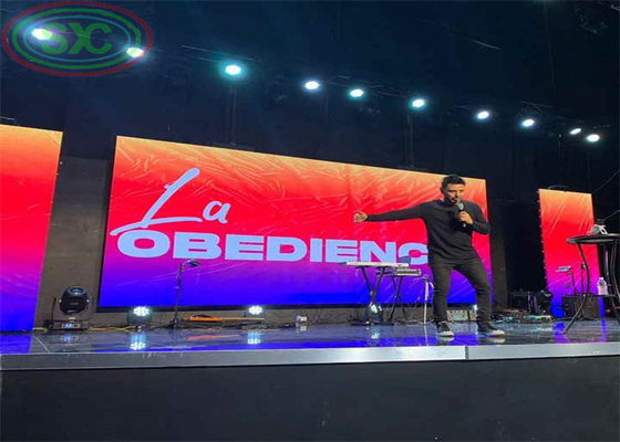 Entretien de l'avant intérieur P2.5 location d'affichage LED mur LED pour le cinéma