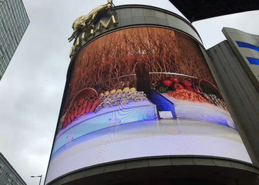 P6 Écran publicitaire LED plein couleur extérieur, 27777/m2, taille du module 192x192mm