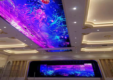 SMD2121 P4 Écran en aluminium LED en fonte sous pression à couleur complète pour intérieur pour centres commerciaux