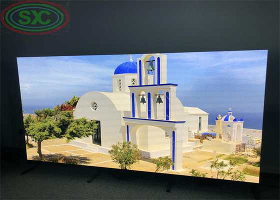 Scène de location d'affichage LED, intérieur P3 avec boîtier en aluminium coulé, 128 X 64 Dot Matrix