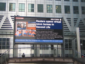 Écran de location en aluminium sous pression SMD P5.95 Affichage LED plein couleur extérieur 1R1G1B Affichage publicitaire LED