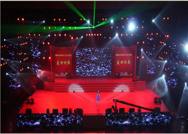 P3.91 Écran d'affichage LED de location à l'intérieur pour les événements de scène en couleur complète Vidéo nouvelle mince