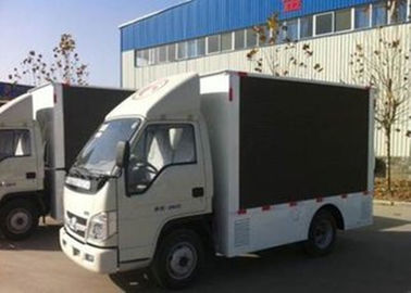 P10 Véhicule publicitaire Voyage mobile extérieur étanche à l'eau LED Vidéo murale Cinéma automobile