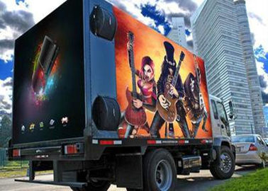 P10 Véhicule publicitaire Voyage mobile extérieur étanche à l'eau LED Vidéo murale Cinéma automobile