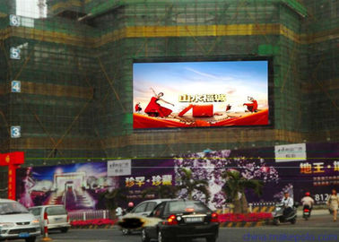 Grand panneau publicitaire LED extérieur 5000 cd / m2 luminosité pleine couleur P10