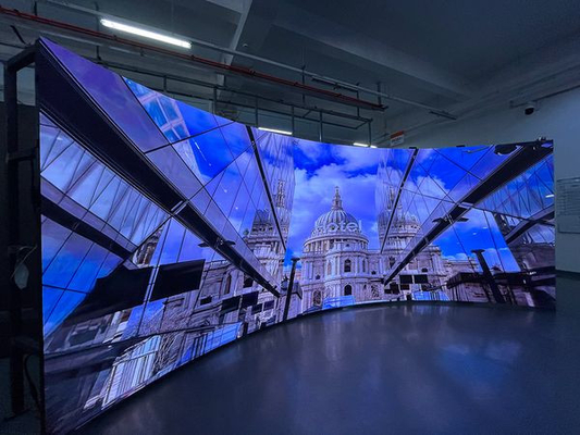 P3.91 Affichage à LED Écran avec armoire de 500x500 n panneau mural vidéo LED Club Disco Scène de l'église