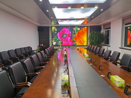Installation à l'avant de l'écran LED à haute définition à l'intérieur p1.2, p1.5