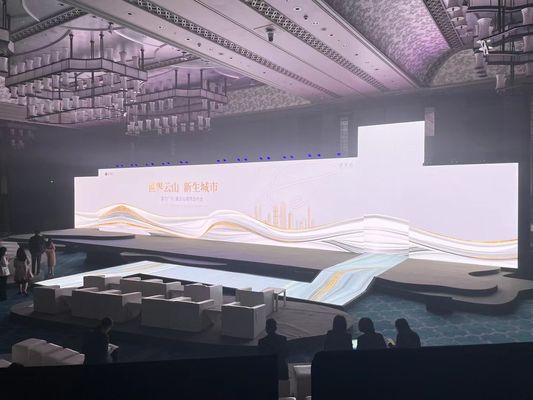 Écran LED d'intérieur P5, pas de pixel de 5 mm, 40000 points/㎡