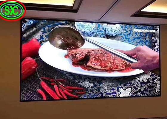 Fabriqué en Chine P4 Affichage LED à haute résolution fin fixe à l' intérieur en couleur 4k