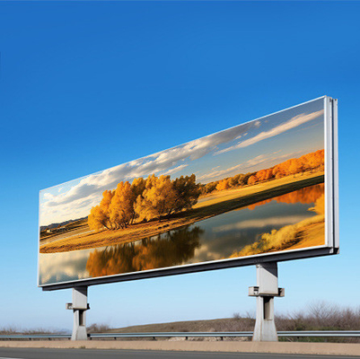 Écran fixe HD Publicité extérieure P10 Affichage de panneaux d'affichage LED