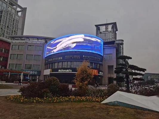 Écran LED extérieur avec couche P6 P8 P10 Écran LED fixe vidéo mural affichage panneau de signalisation