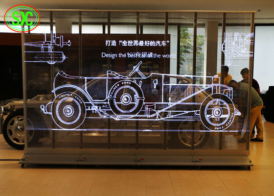 Écran à LED hautement transparent