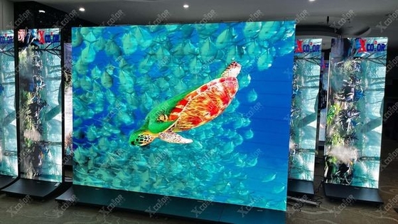 P8 LED Mur vidéo imperméable à l'eau HD Pas de tache Affichage d'arrière-plan réglable