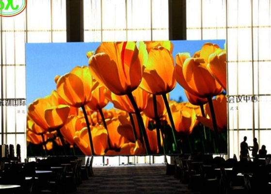 P2.6-P6.25 Affichage LED de fond de scène Écran grand 65410 Densité de pixels Écran de rideau de scène à LED