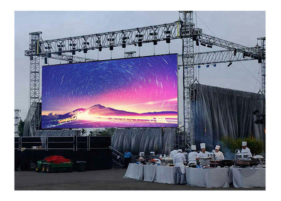 Écran LED publicitaire extérieur IP65 étanche à l'eau P3 affichage LED pour les activités d'église