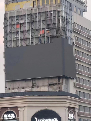 P5 de haute qualité 960X960mm Publicité Installation fixe Muro vidéo LED étanche à l'eau, support conception de coin incurvé,3840hz