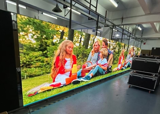 P3 Écran LED publicitaire en acier intérieur à couleur complète avec garantie de 3 ans