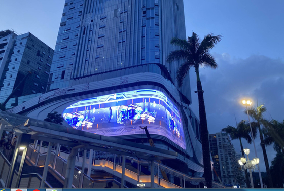 P4 LED extérieur à couleur intégrale en aluminium sous pression, étanche, avec châssis en acier