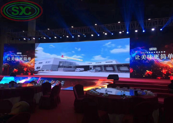 2.5mm Pitch UHD Affichage LED publicitaire intérieur 160 * 160mm Module de location