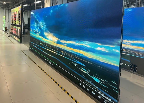 Écran LED de location de publicité intérieure, couleur complète, avec alimentation Meanwell, 128 mm x 64 mm