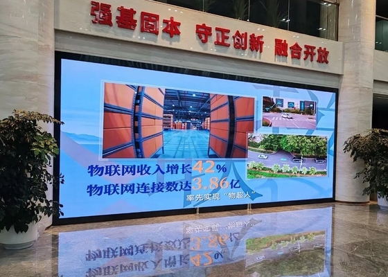Service de location de panneaux d'affichage LED en aluminium sous pression P6 Panneau de mur vidéo LED à couleur complète