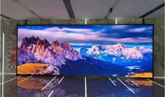 Écran LED suspendu à l' intérieur, écran de location à LED à couleur 3 ans de garantie
