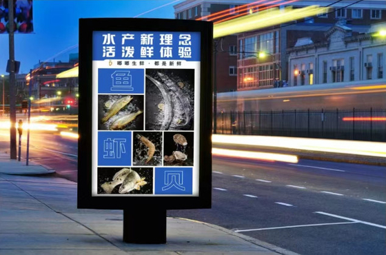 P10 Outdoor IP65 Accrochage LED vidéo murale Panneaux d'affichage publicitaire 10 mm Pixels