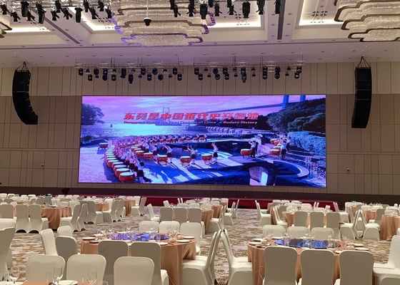 P2.5 Intérieur/extérieur en pleine couleur 320*160mm Publicité Écran de location LED SMD1515 Super Clear Angle de vision