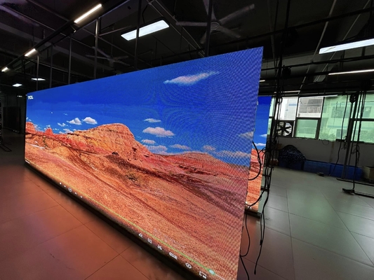 P2 Indoor Full Colour LED Board- Die-Cast Aluminium Board- Plain Steel Cabinet 128 X 64 Matrice