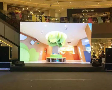 Écran LED d'intérieur GOB de location P1.667, Mur vidéo, Fond de scène