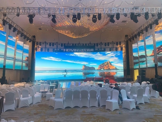 P5 LED couleur avec puces Epistar pour louer de grandes surfaces intérieures de 62500 mètres carrés