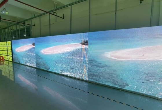 Grands lieux grand angle de l'écran de stade LED affichage P10 IP65 étanche HD boîte en fer
