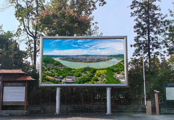 P10 Écran d'aluminium LED haute définition à couleur pleine résistance à l'eau extérieure